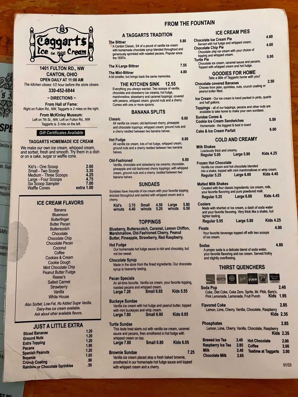 Menu 4