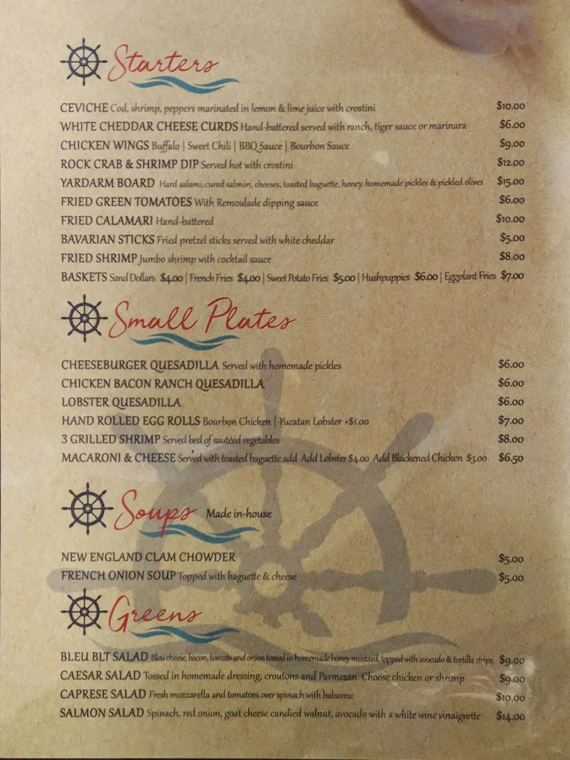 Menu 6