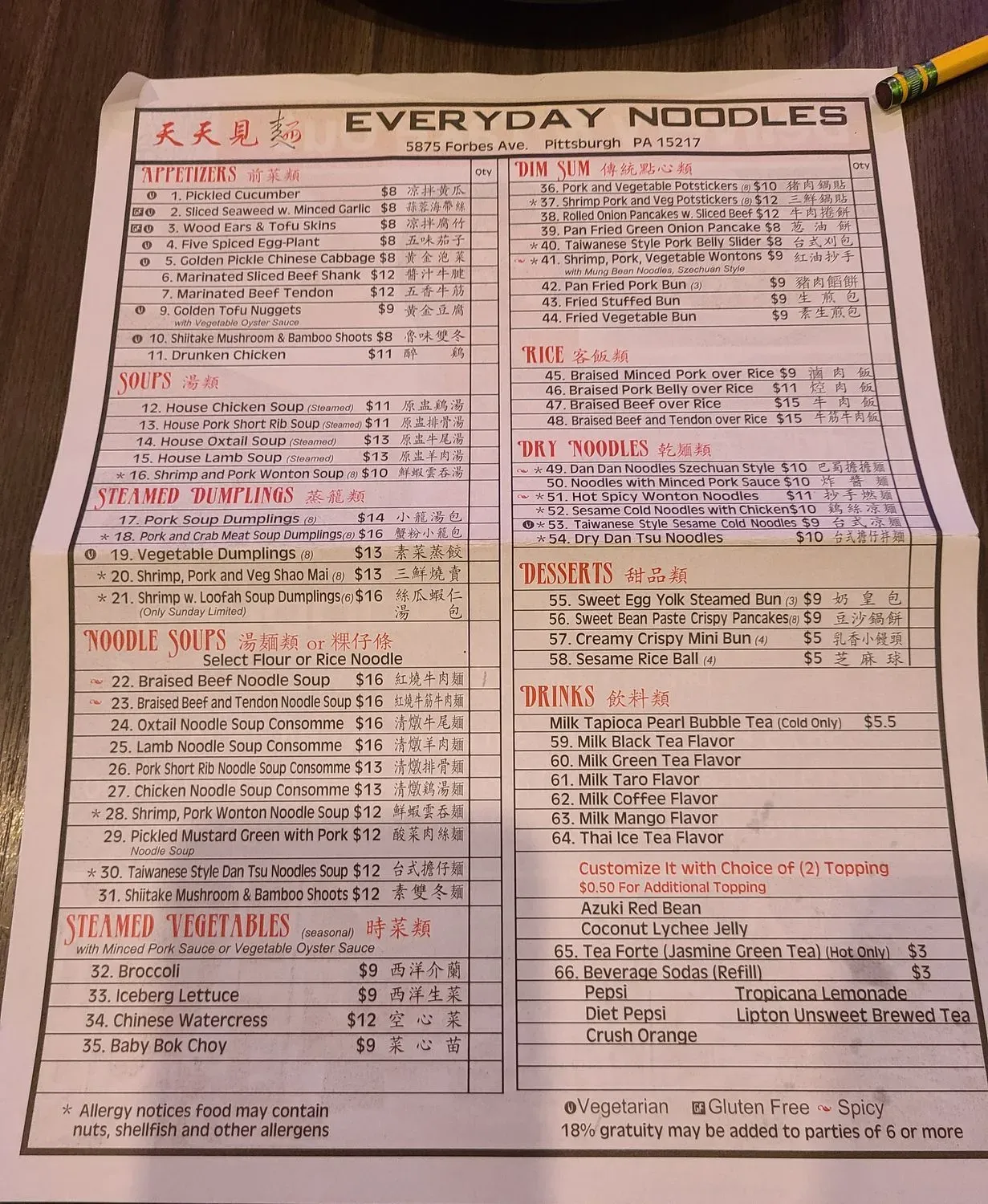 Menu 3