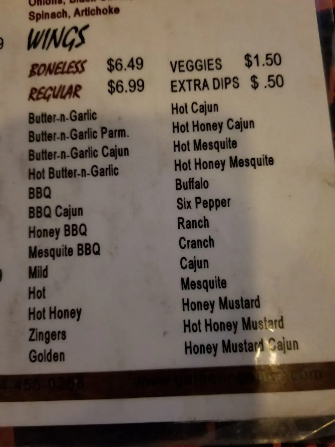 Menu 6