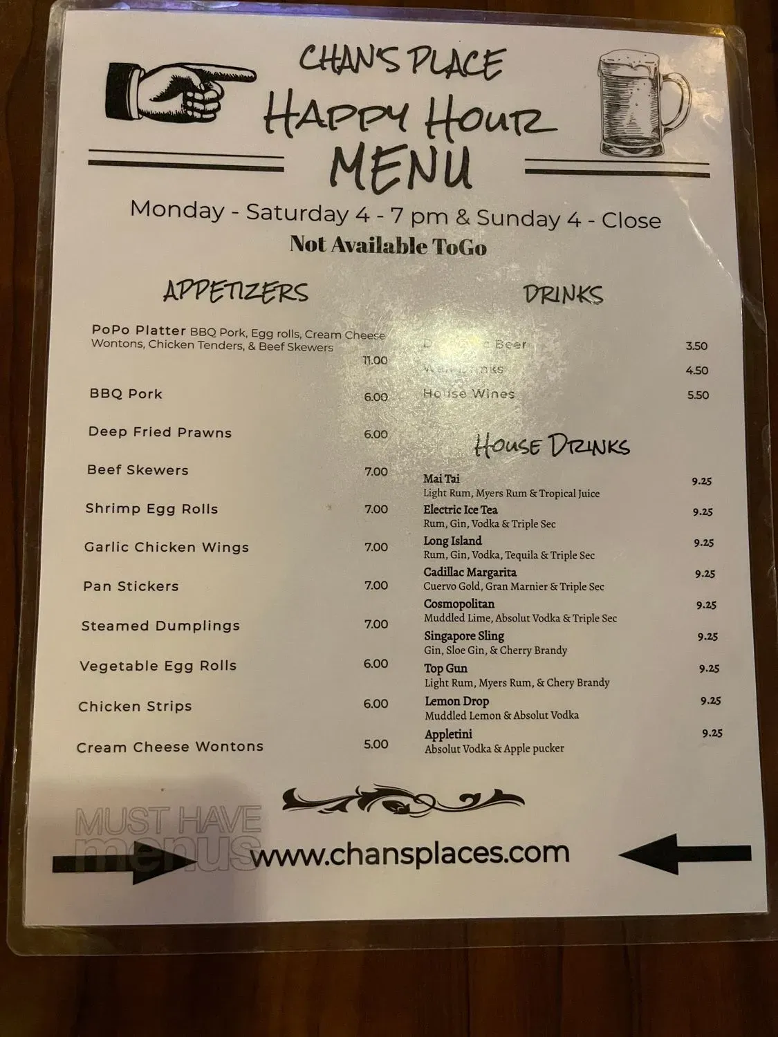 Menu 6