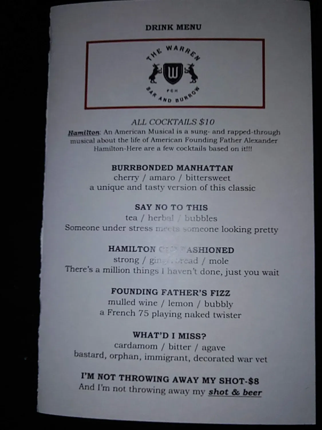 Menu 6