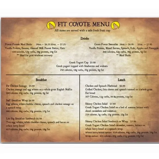 Menu 3