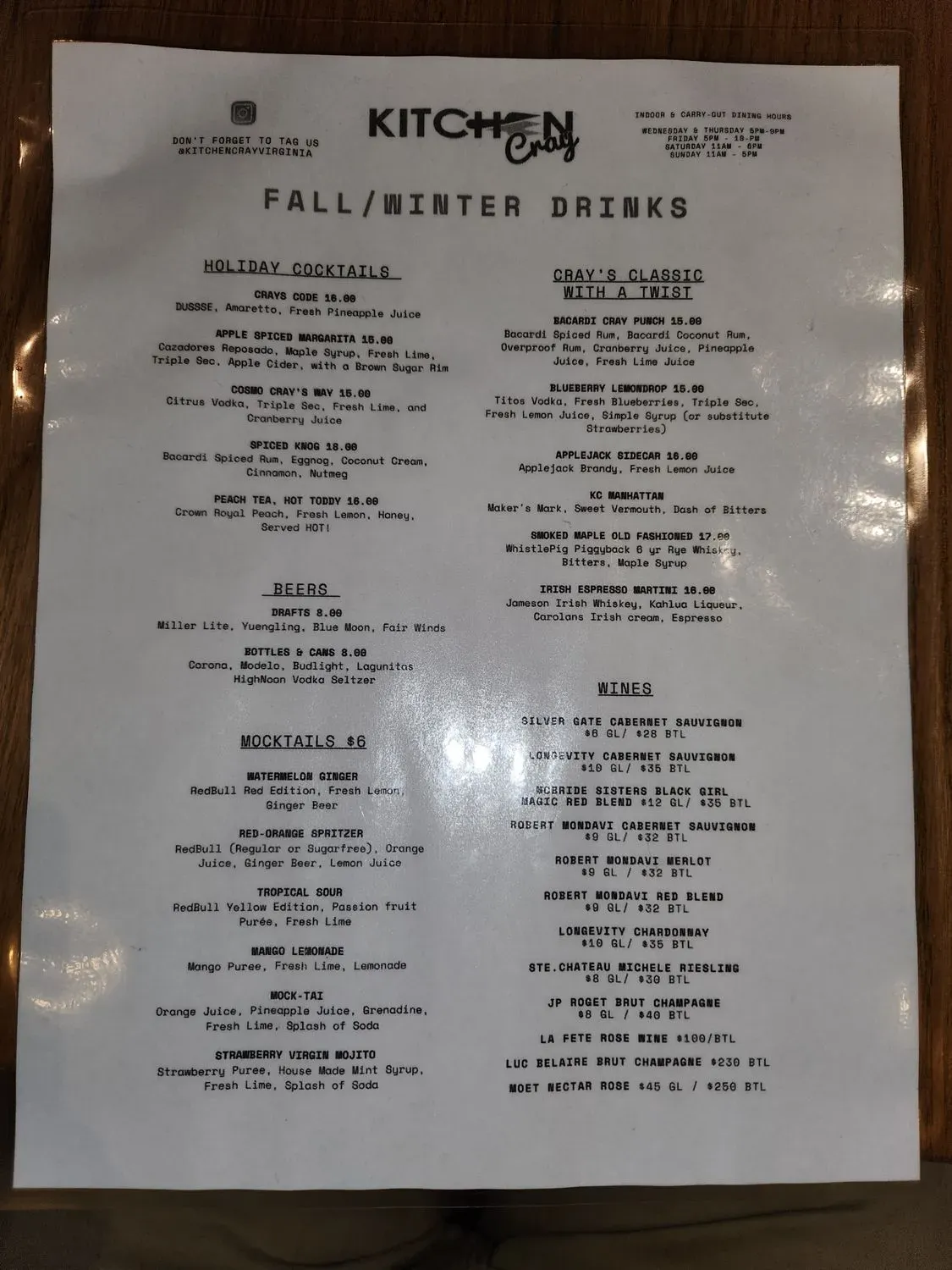 Menu 4