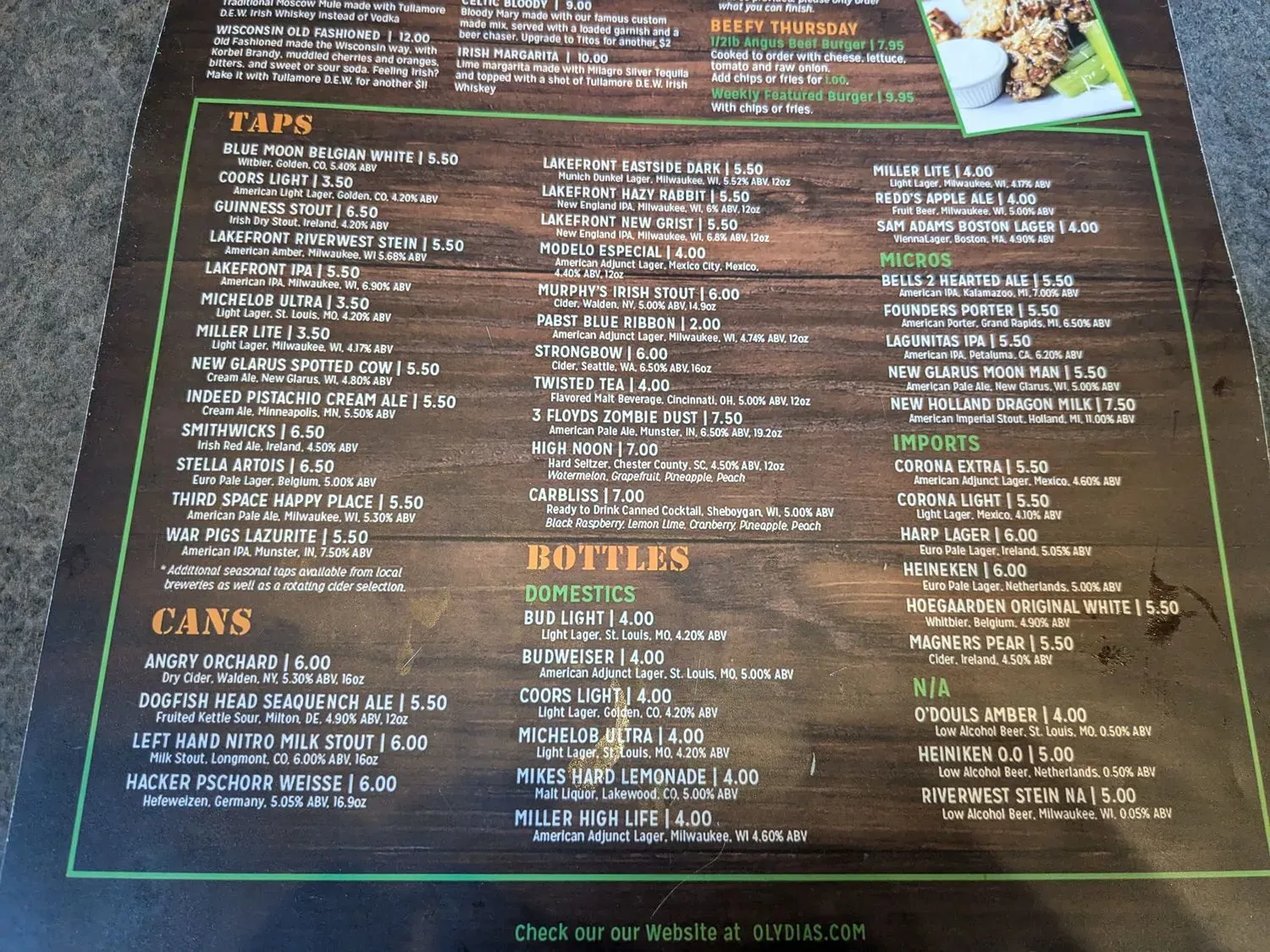 Menu 6