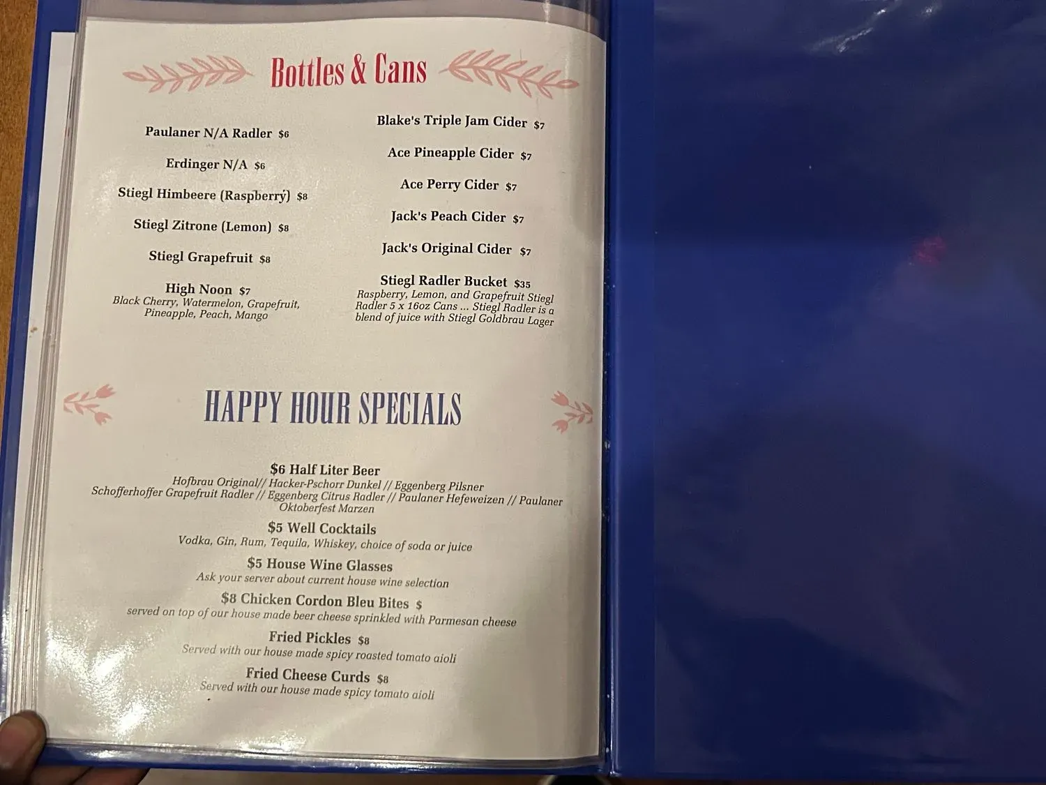 Menu 6