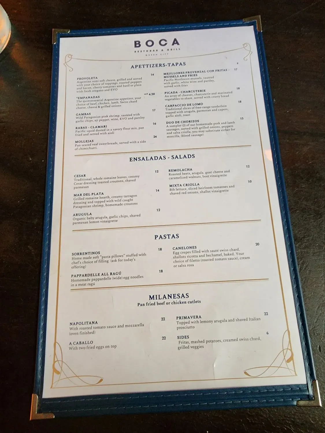 Menu 4