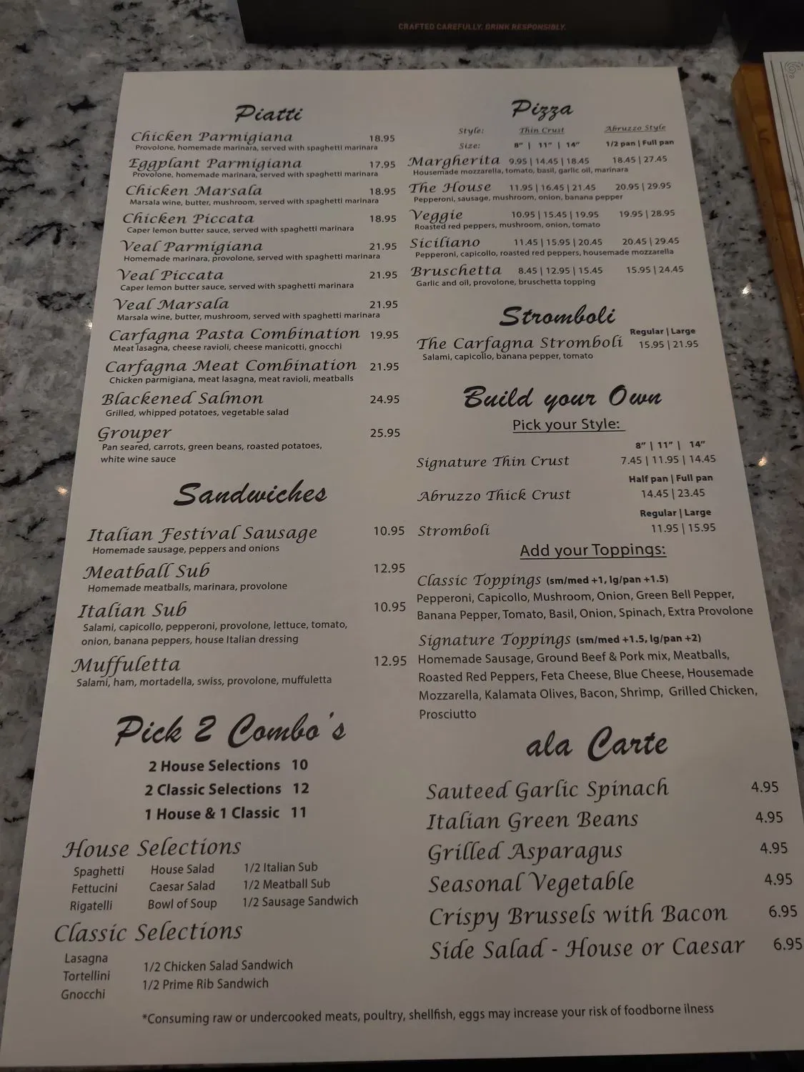 Menu 4