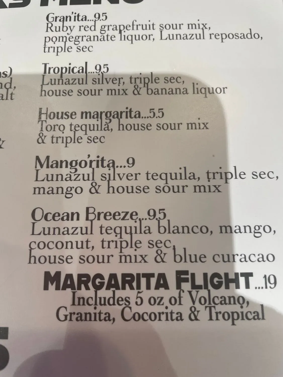 Menu 6