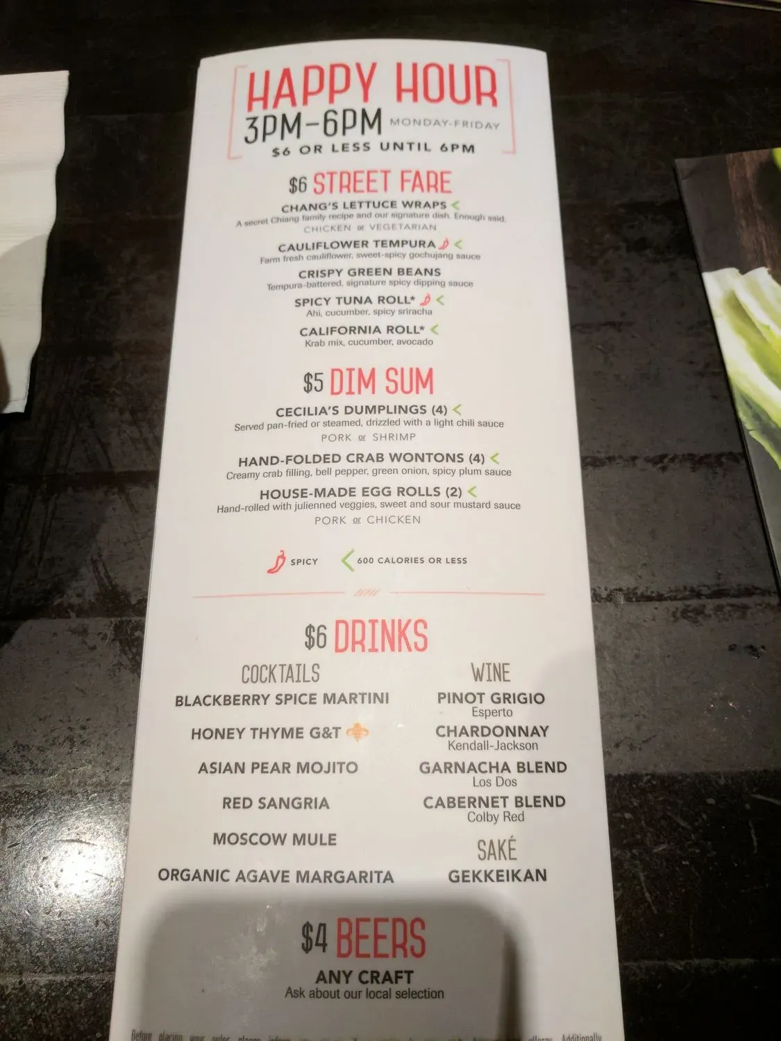 Menu 6