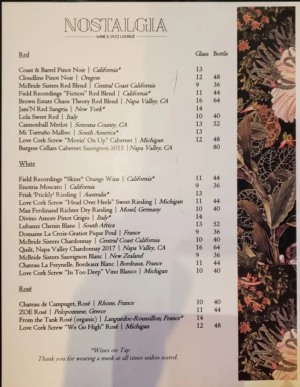 Menu 6