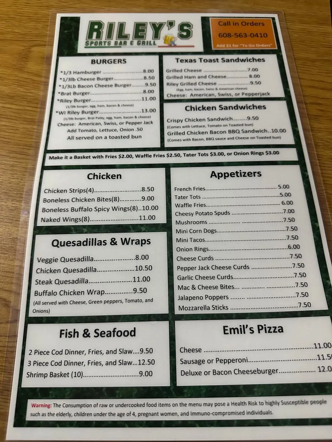 Menu 4