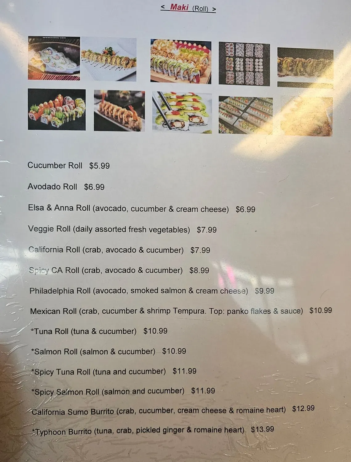 Menu 6