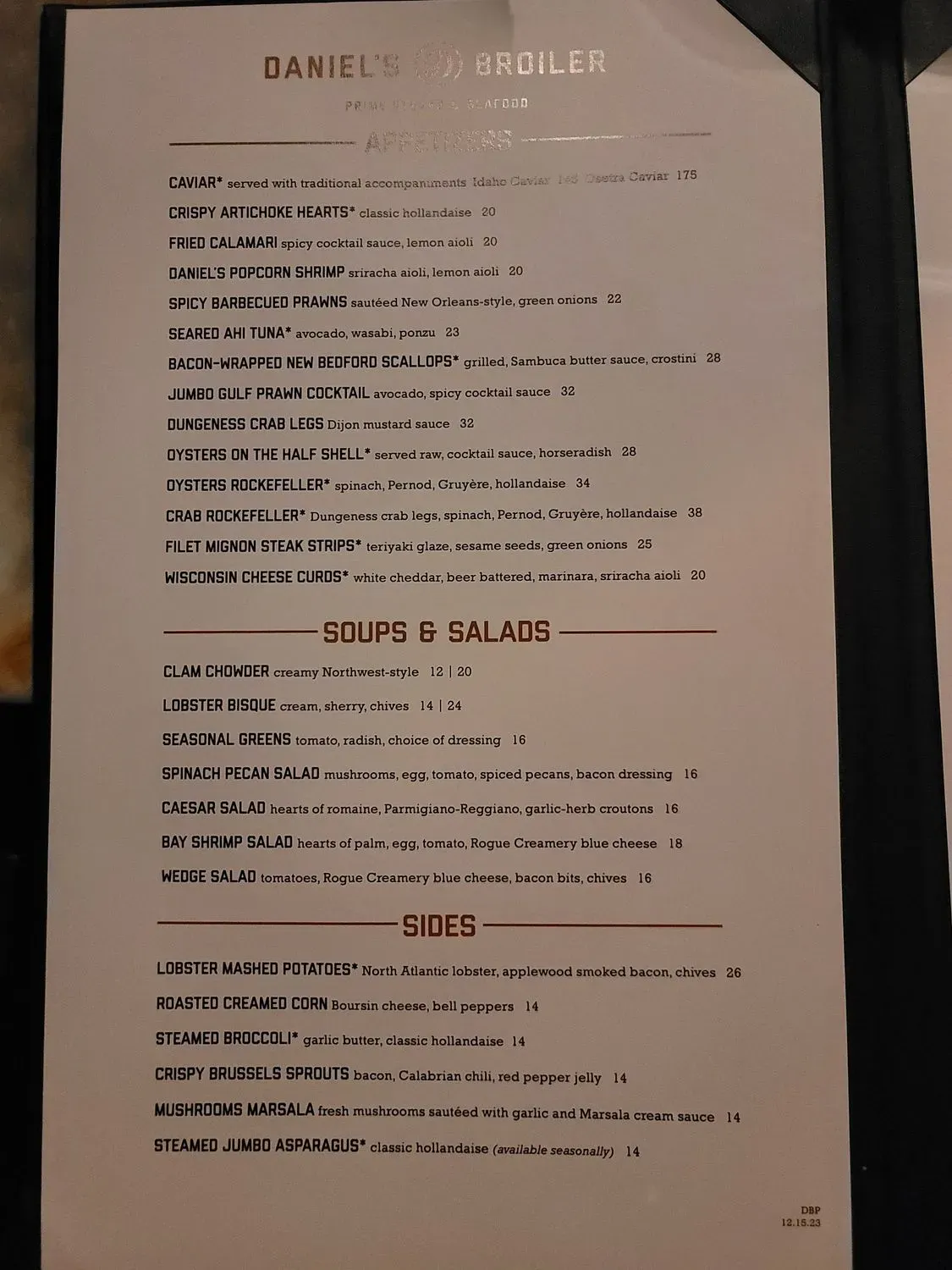 Menu 6