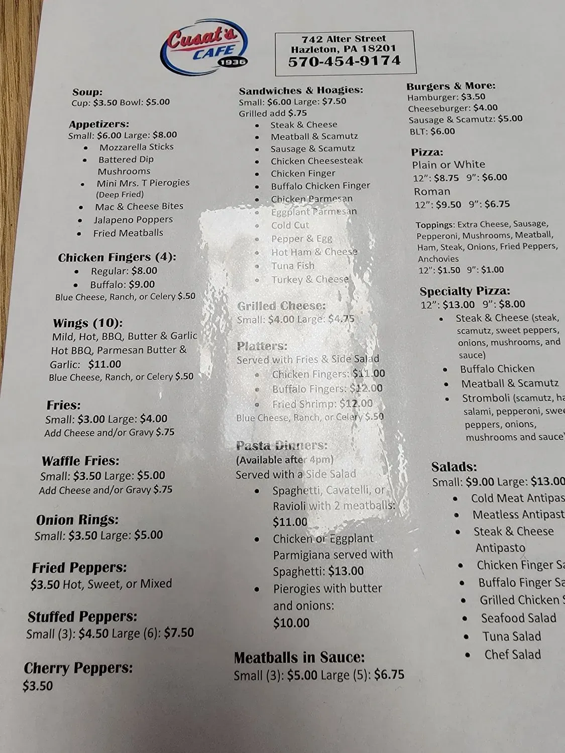 Menu 3