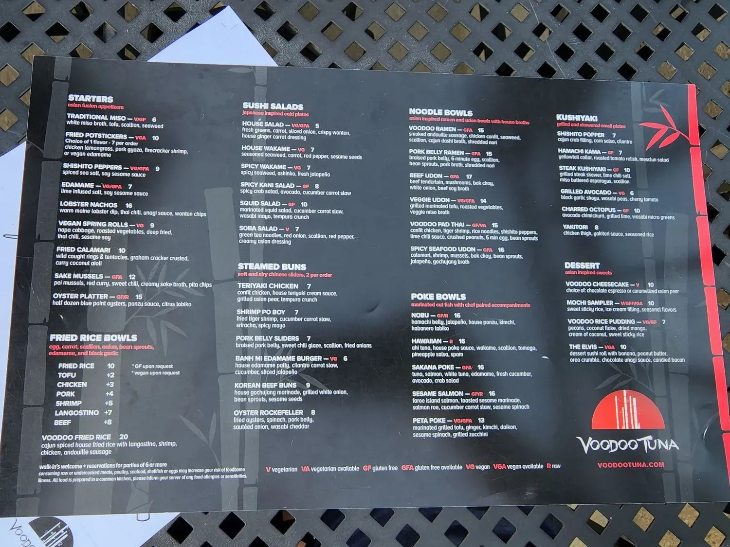 Menu 4