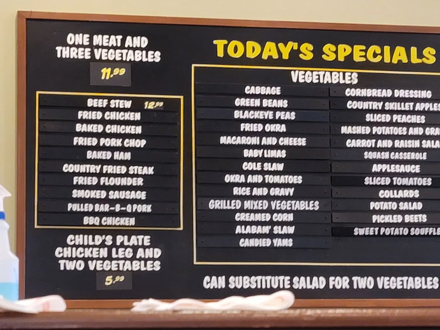 Menu 6