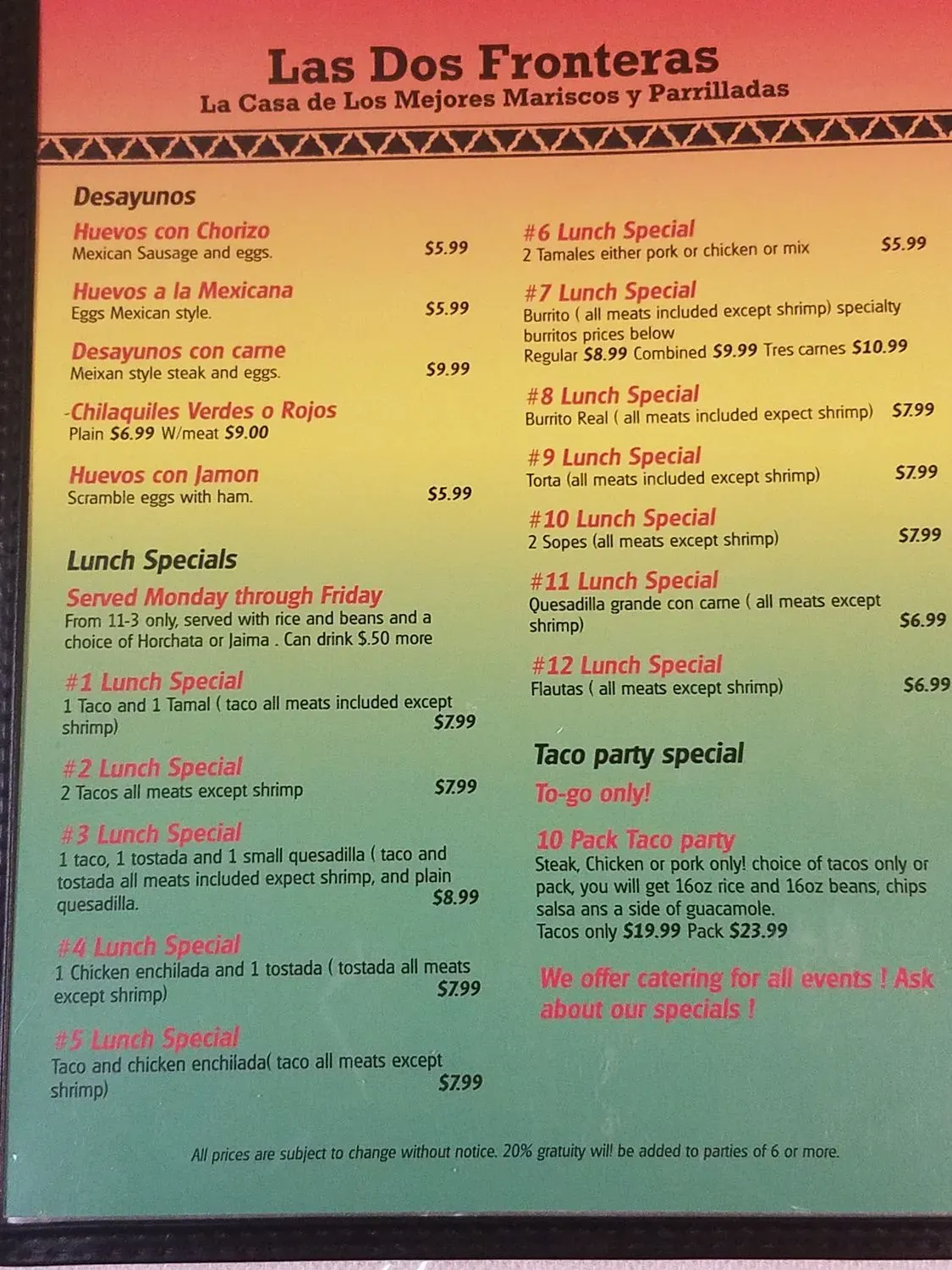 Menu 4