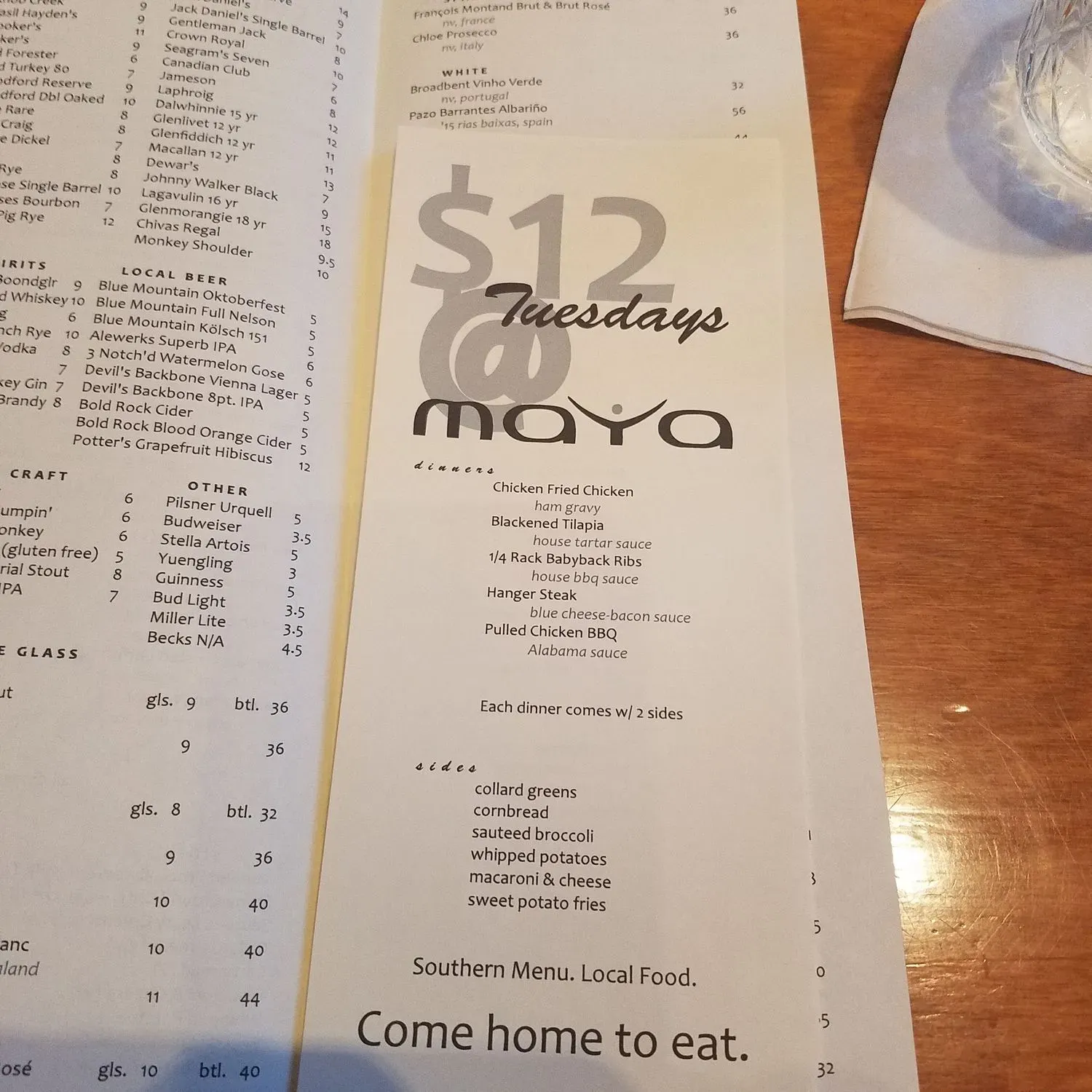 Menu 4