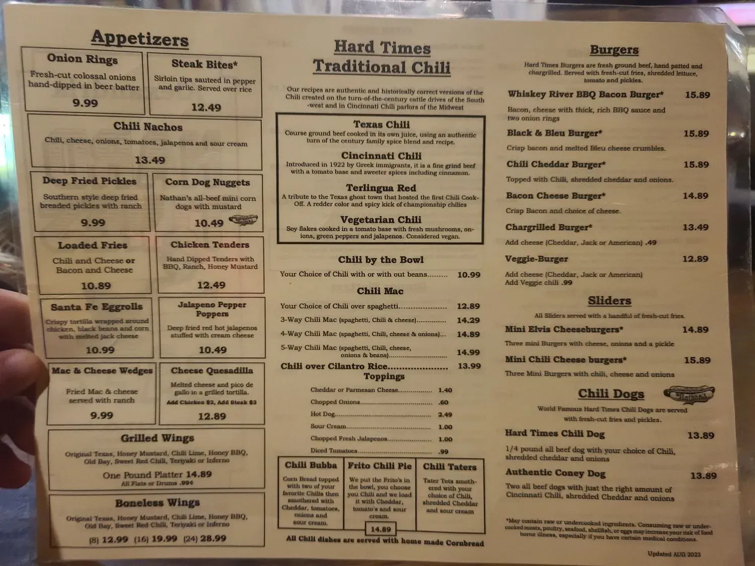 Menu 3