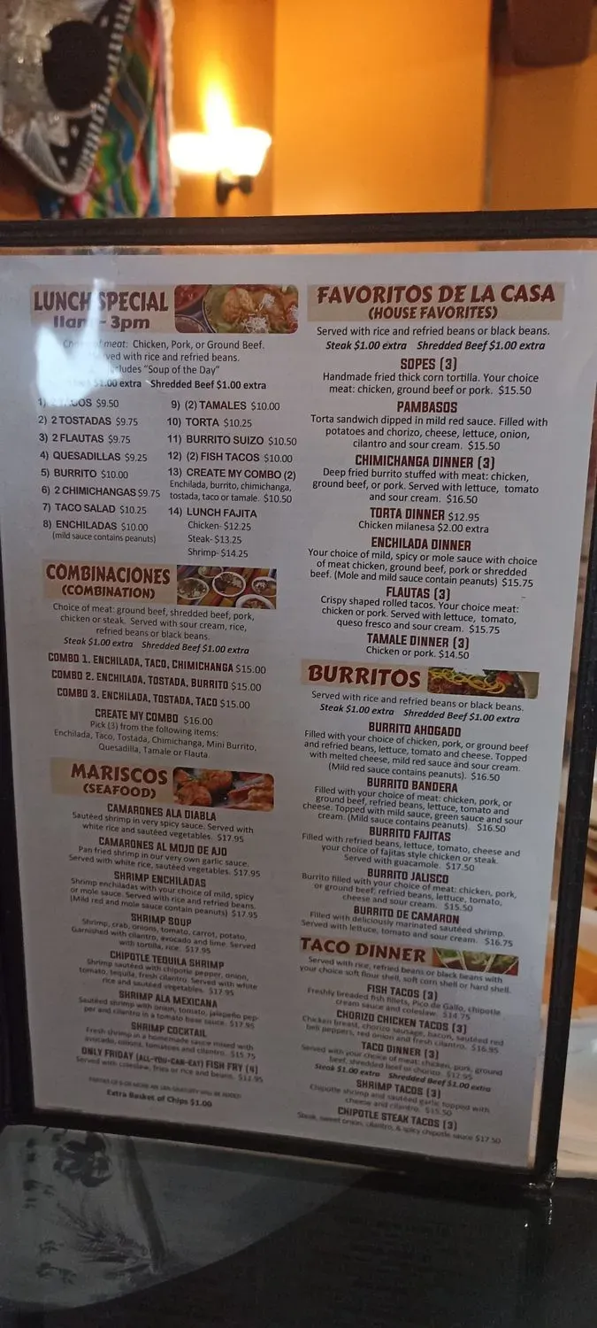 Menu 6