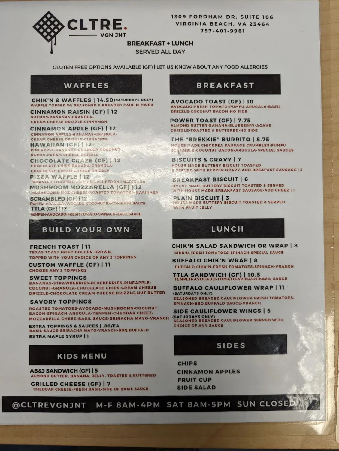 Menu 4