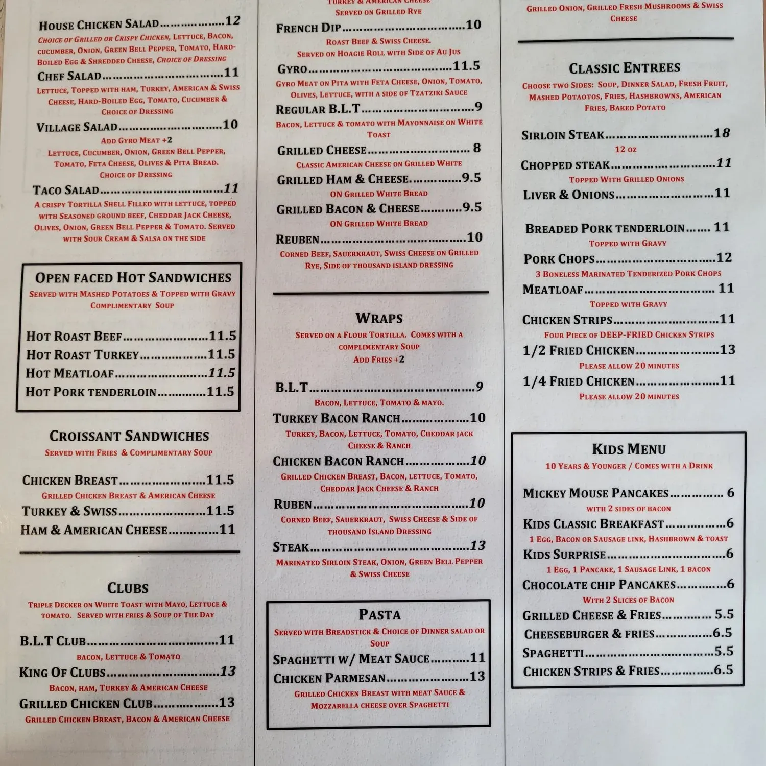 Menu 4