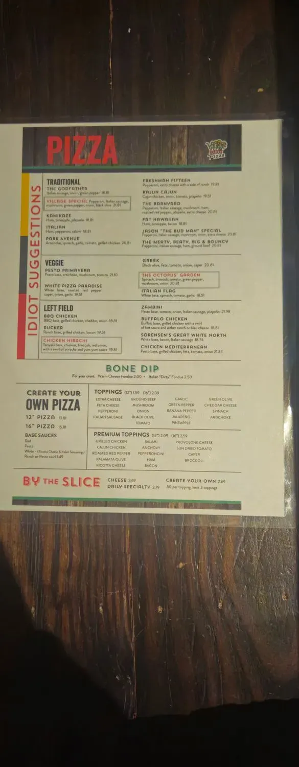 Menu 3