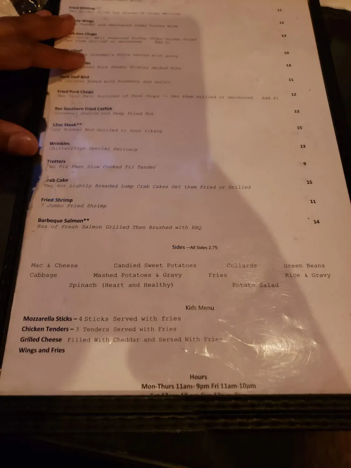 Menu 3