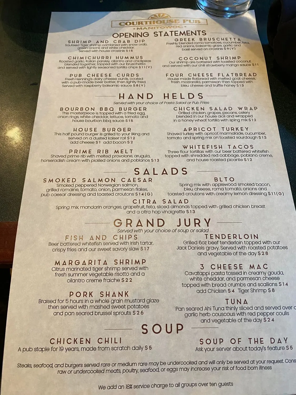 Menu 4