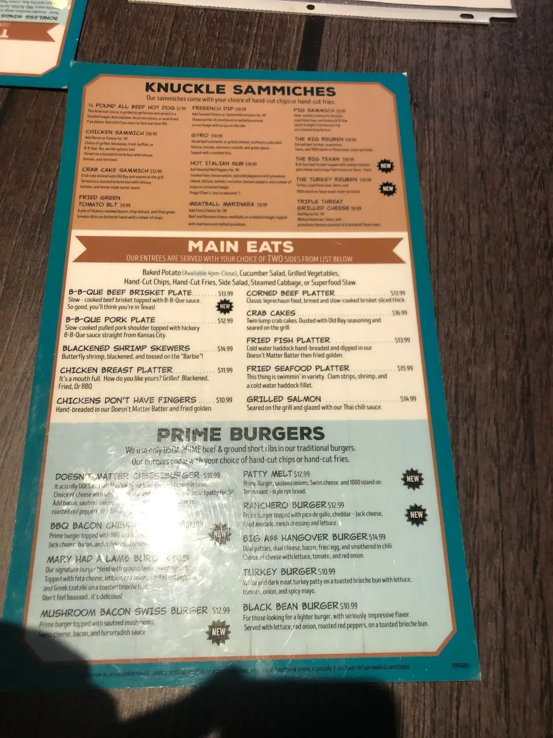 Menu 3