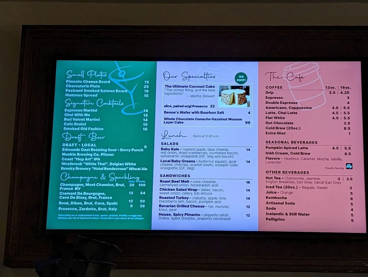 Menu 6