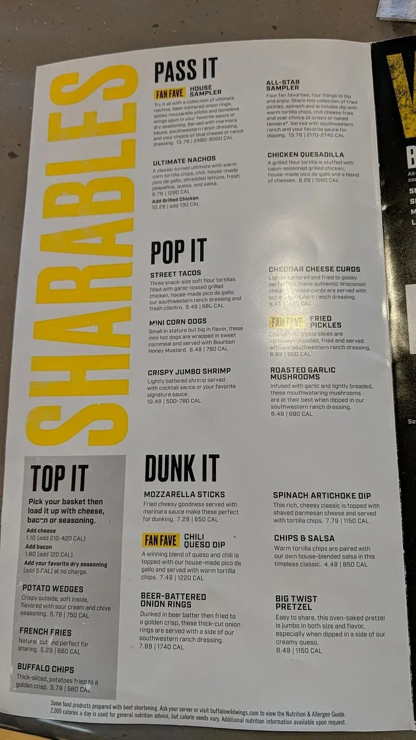 Menu 3