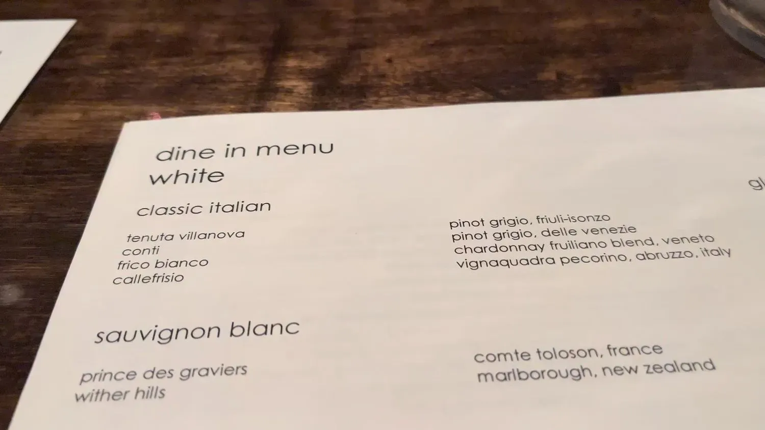 Menu 3