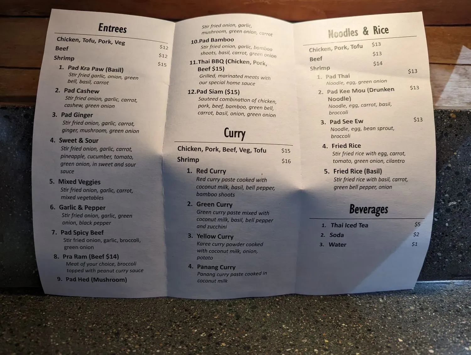 Menu 6