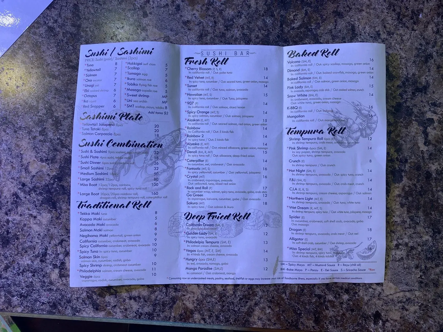 Menu 4