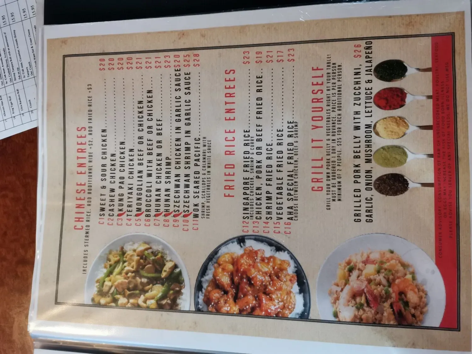 Menu 6