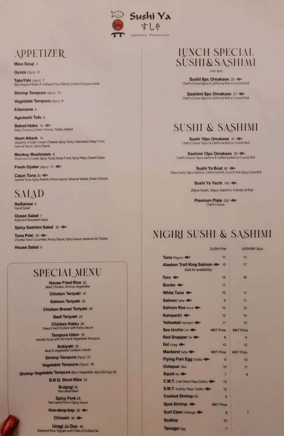 Menu 3