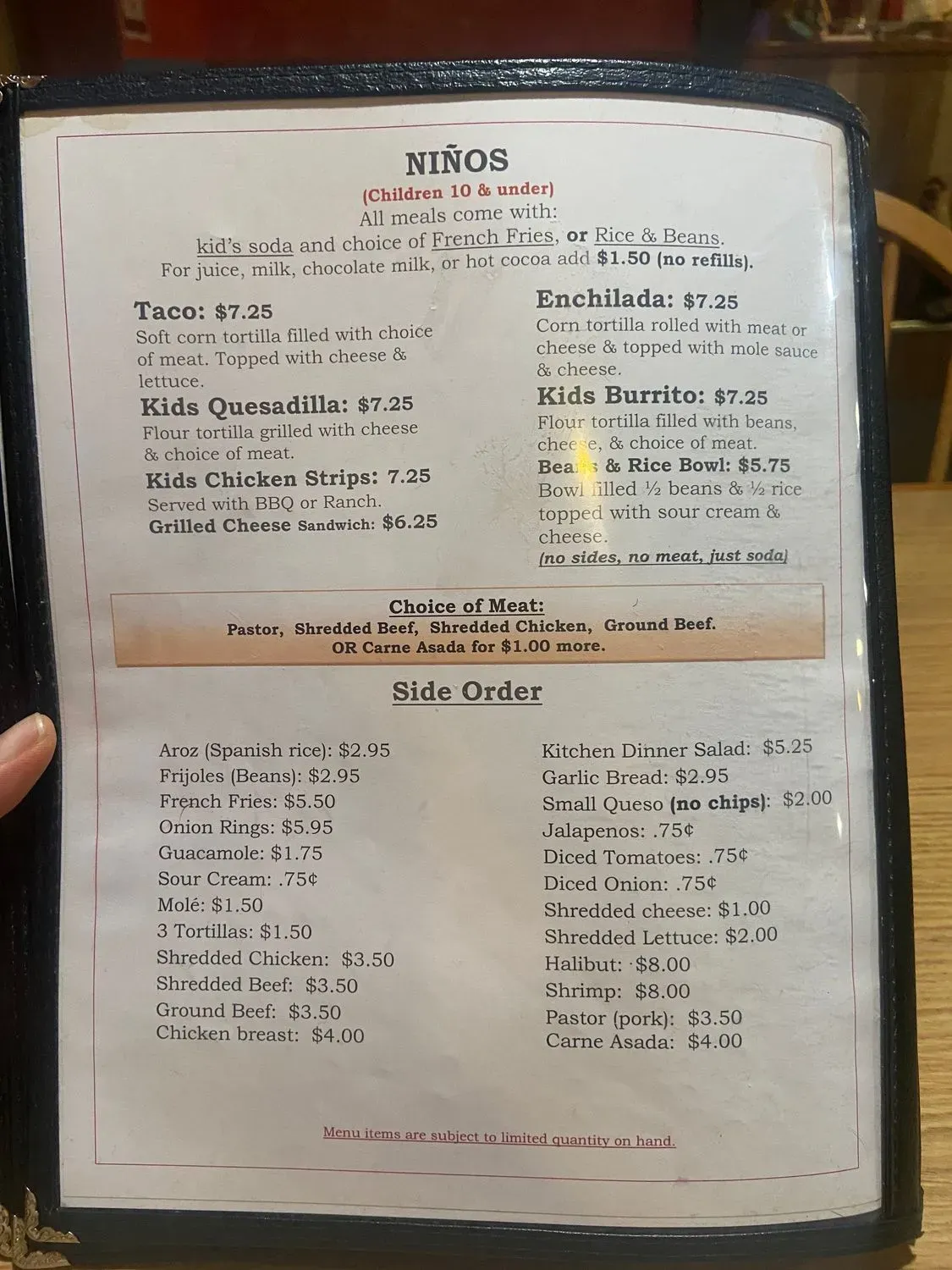 Menu 3