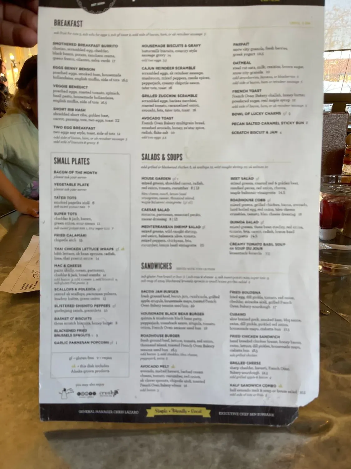 Menu 6