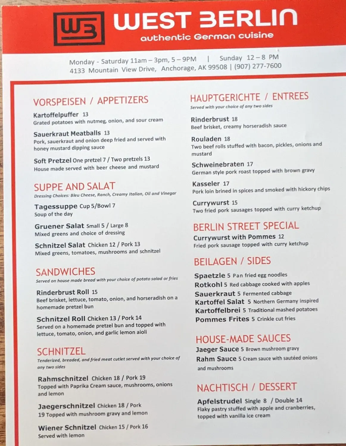 Menu 6