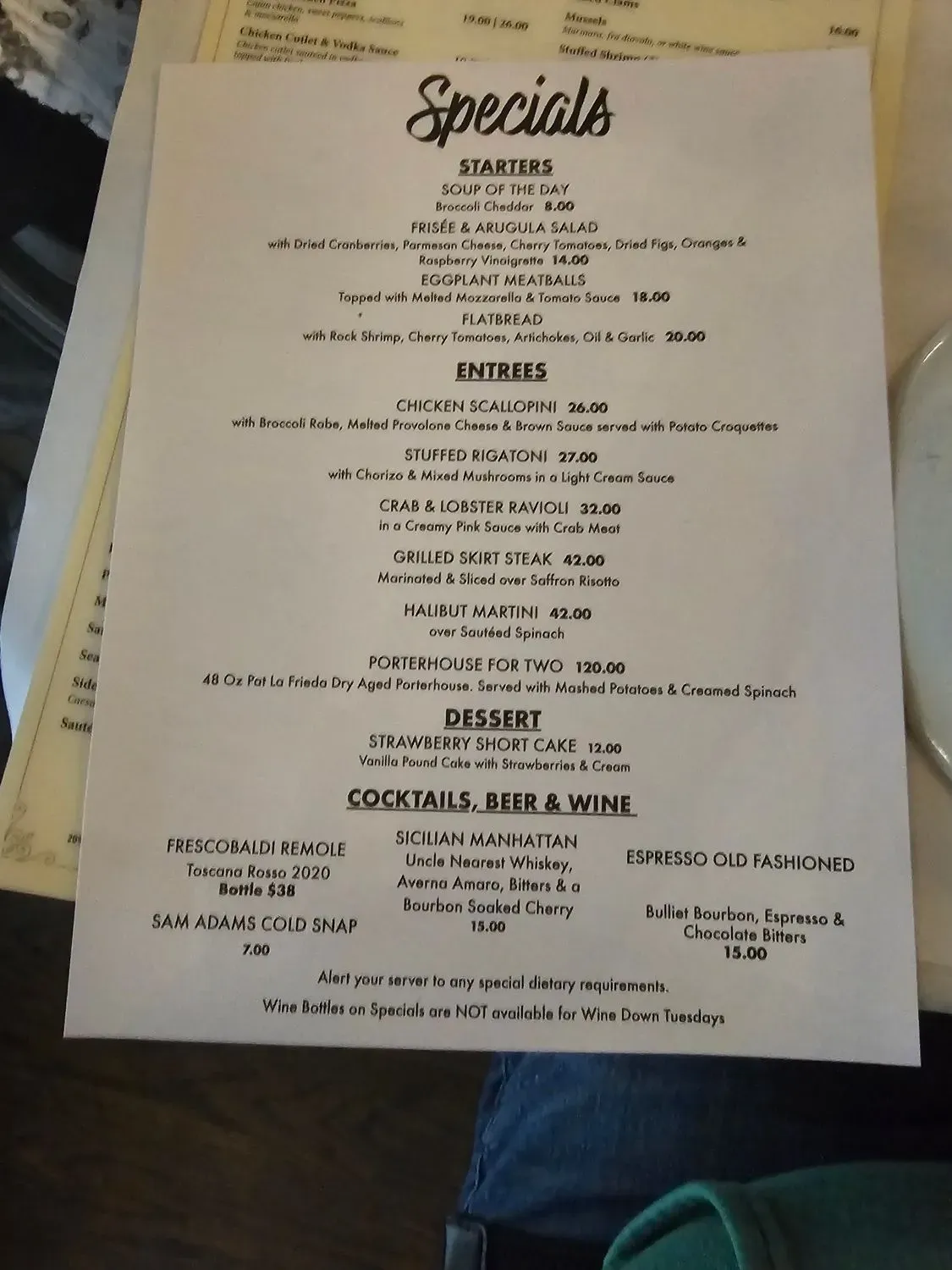 Menu 6