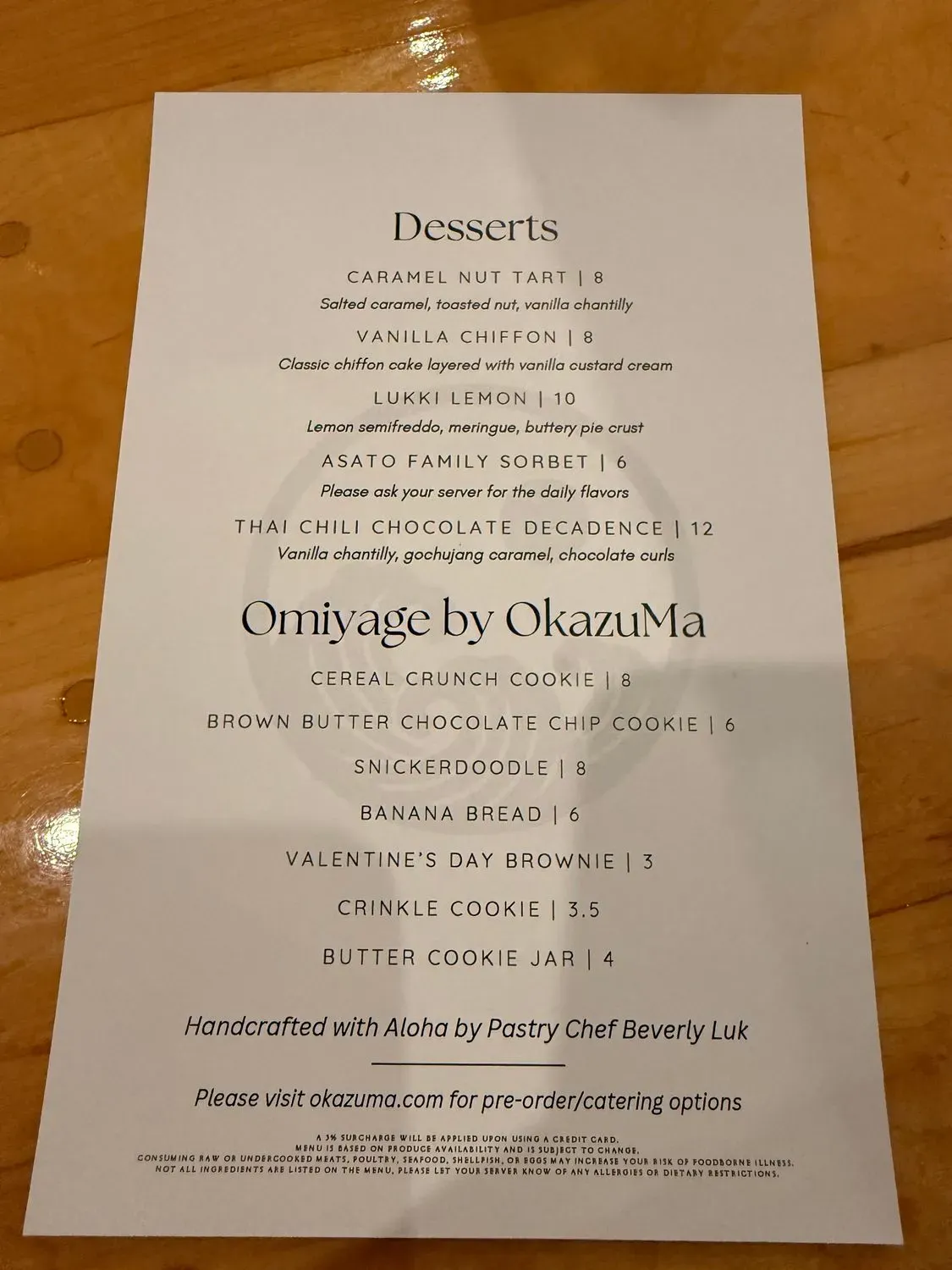 Menu 4