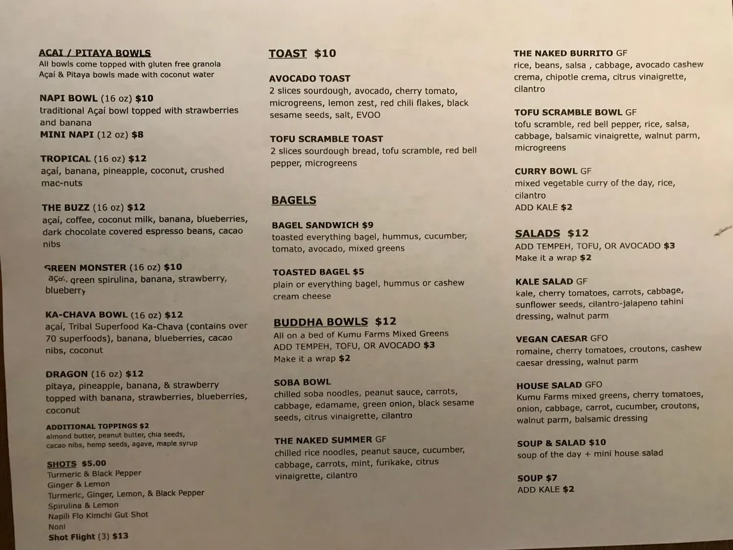 Menu 3