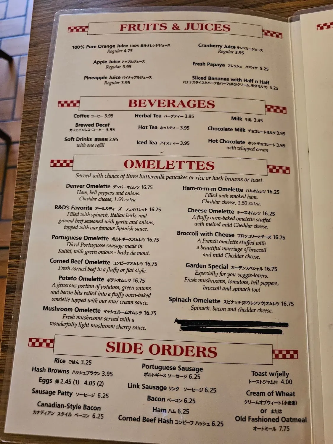 Menu 3