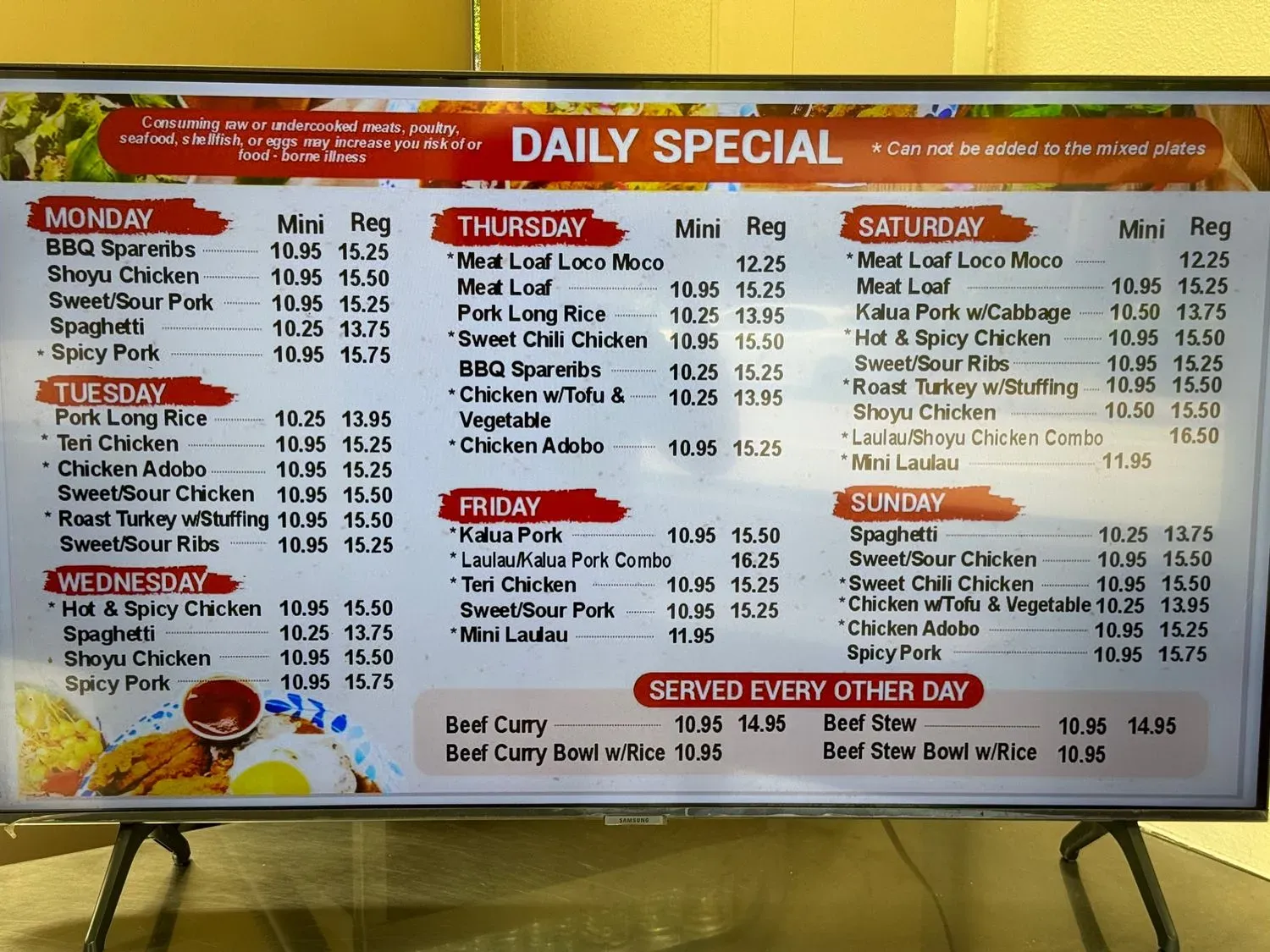 Menu 3