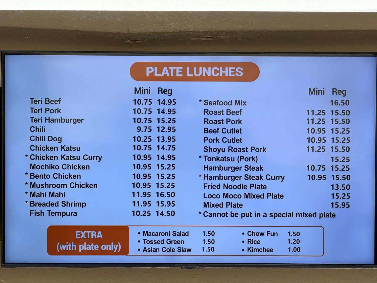 Grace's Inn Menu - Updated October 2025