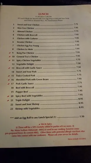 Menu 4