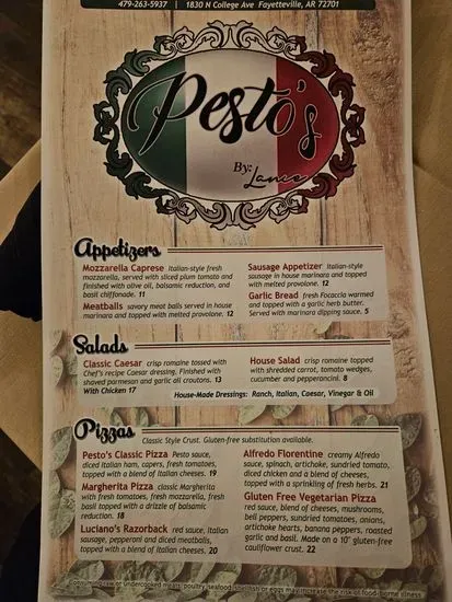 Menu 4