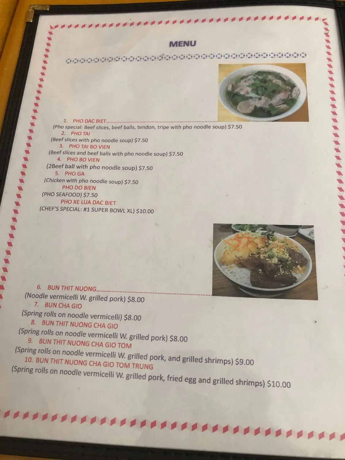 Menu 4